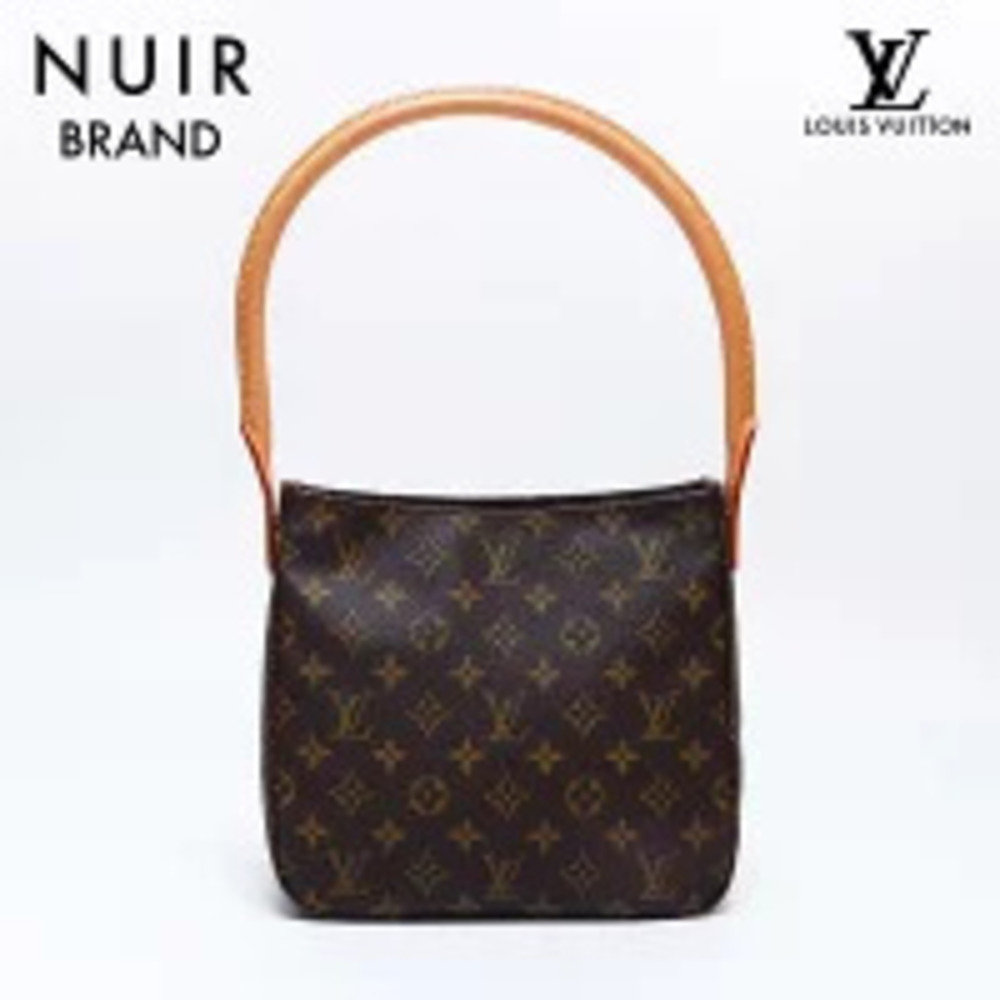 Louis Vuitton Looping Monogram Shoulder Bag Brown